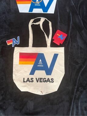 NEW Aviator Nation Las Vegas Tote Bag + Swag